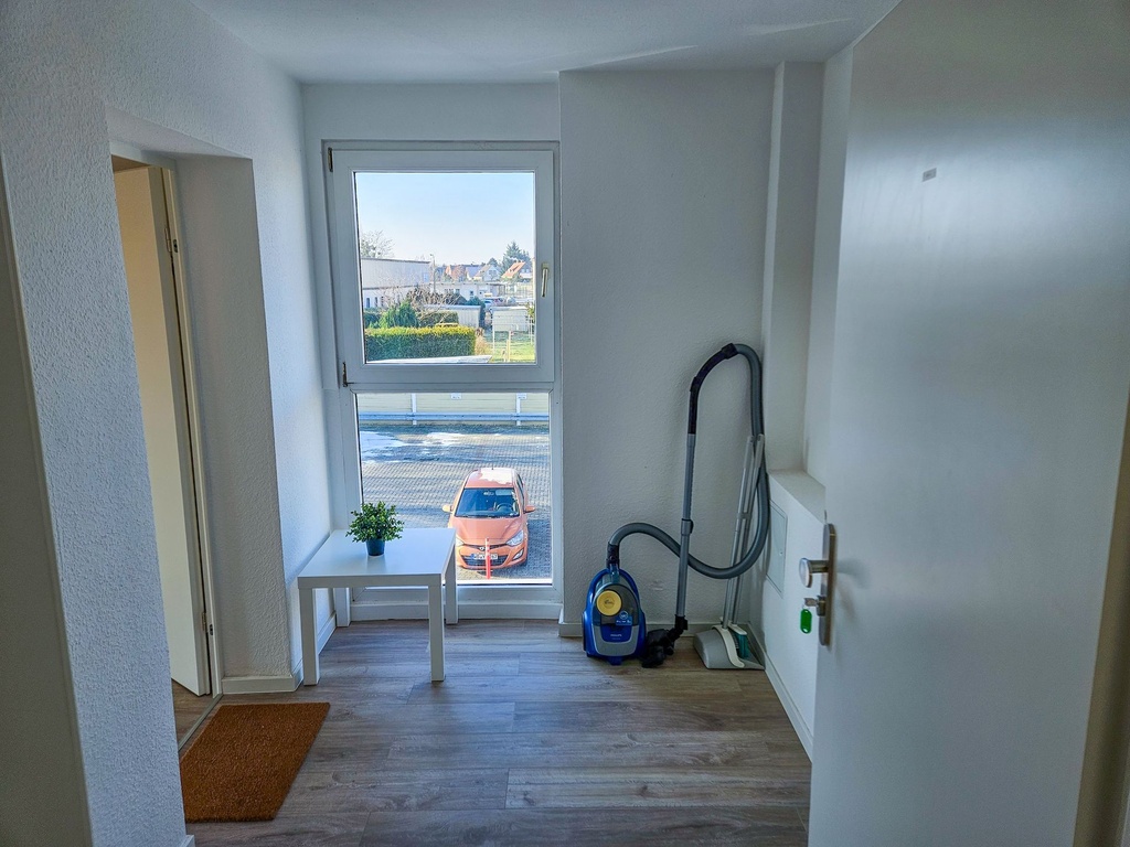 Eingang in die Wohnung, Parken direkt vor der Tür