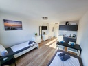 möbliertes Apartment mit 2 Einzelbetten