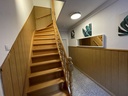 Treppe in den ersten Stock