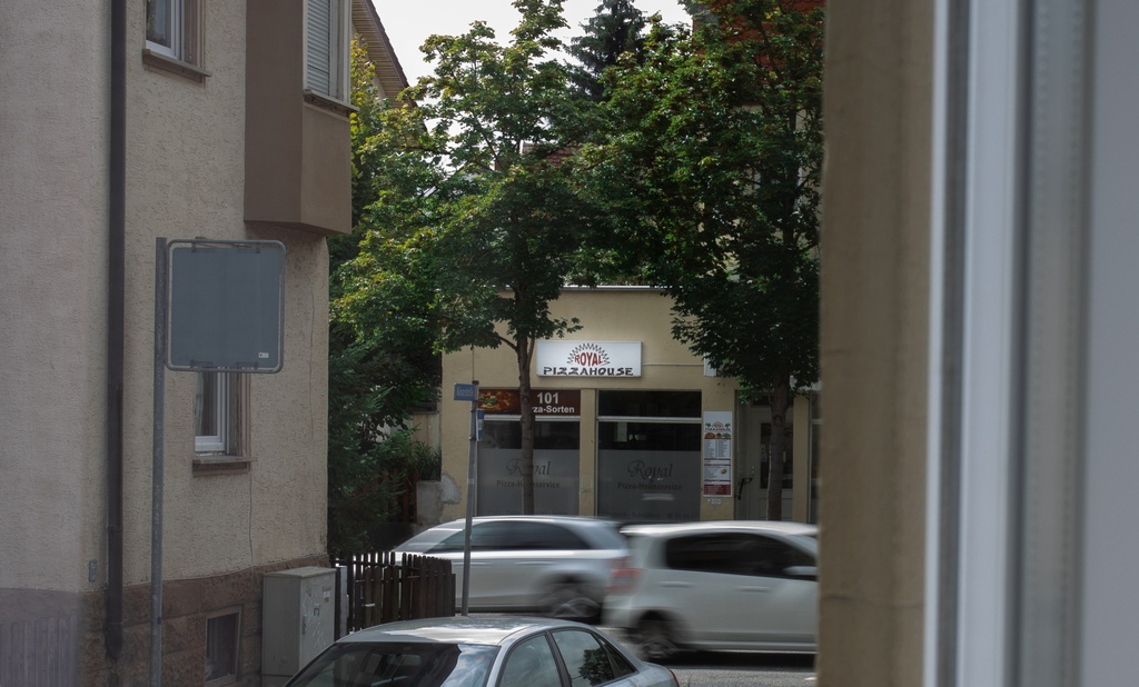 Sicht aus dem Fenster