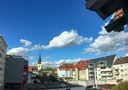 Sicht aus der Küche in die Innenstadt